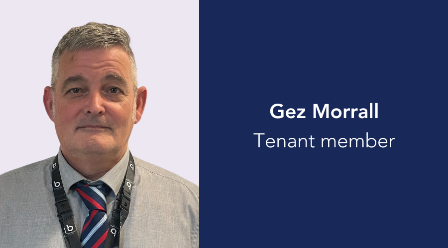 Gez Morrall Tenant Board Member