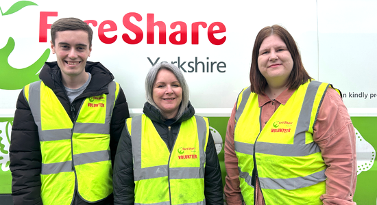 Colleagues At Fareshare Warehouse