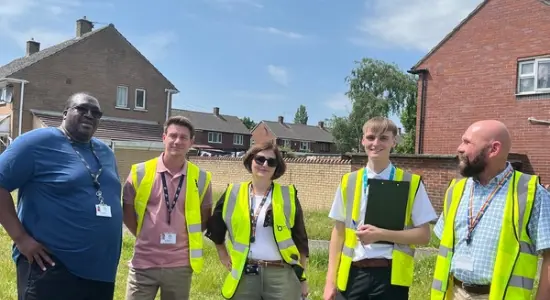 North neighbourhood team on a walkabout