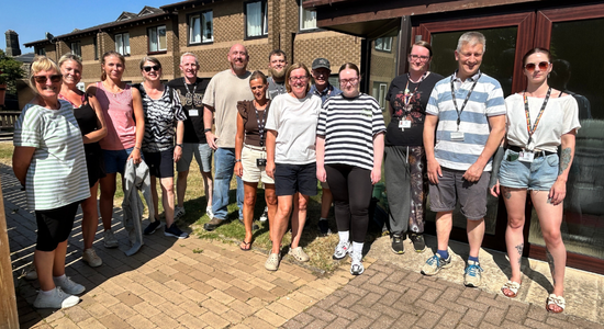 Churchfields Close volunteers